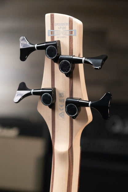 Ibanez SR300EBLWK Standard Left-Handed Electric Bass - Weathered Black