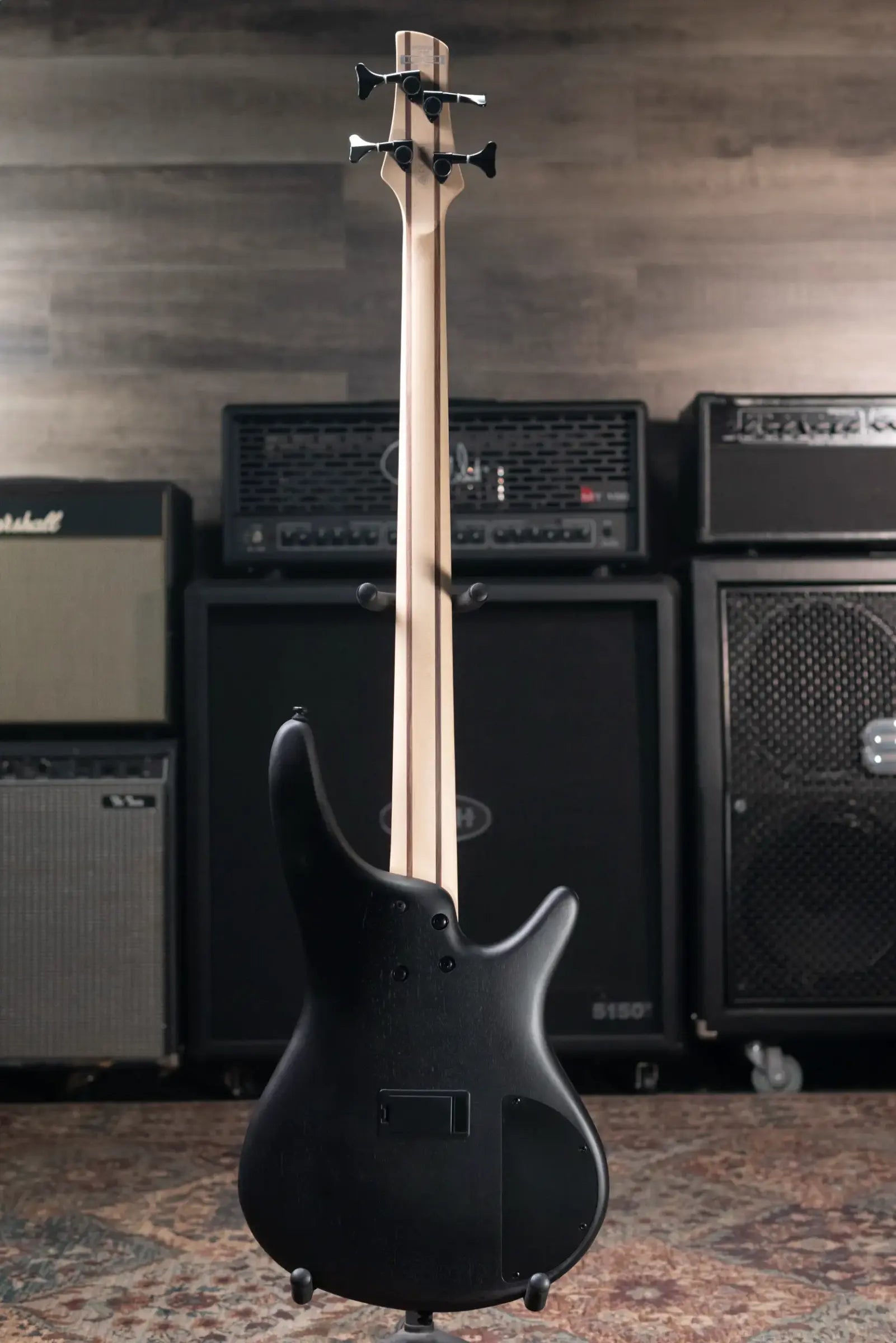 Ibanez SR300EBLWK Standard Left-Handed Electric Bass - Weathered Black