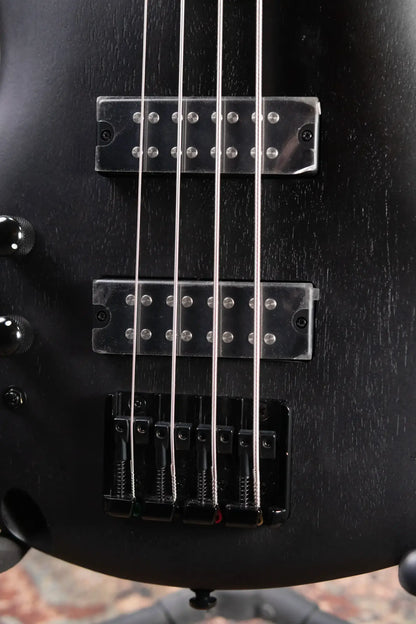 Ibanez SR300EBLWK Standard Left-Handed Electric Bass - Weathered Black