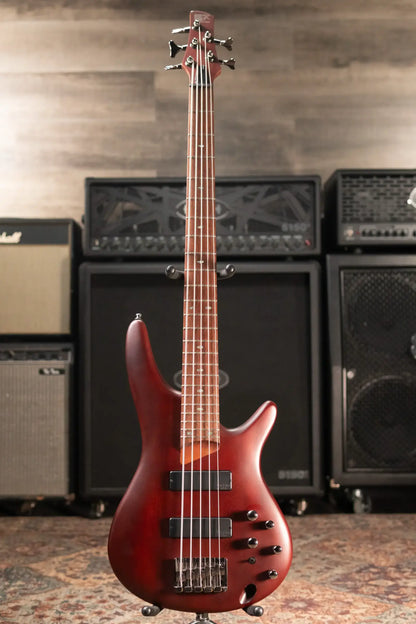 Ibanez SR505 5-String Bass Guitar - Brown Mahogany - Used