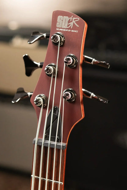 Ibanez SR505 5-String Bass Guitar - Brown Mahogany - Used