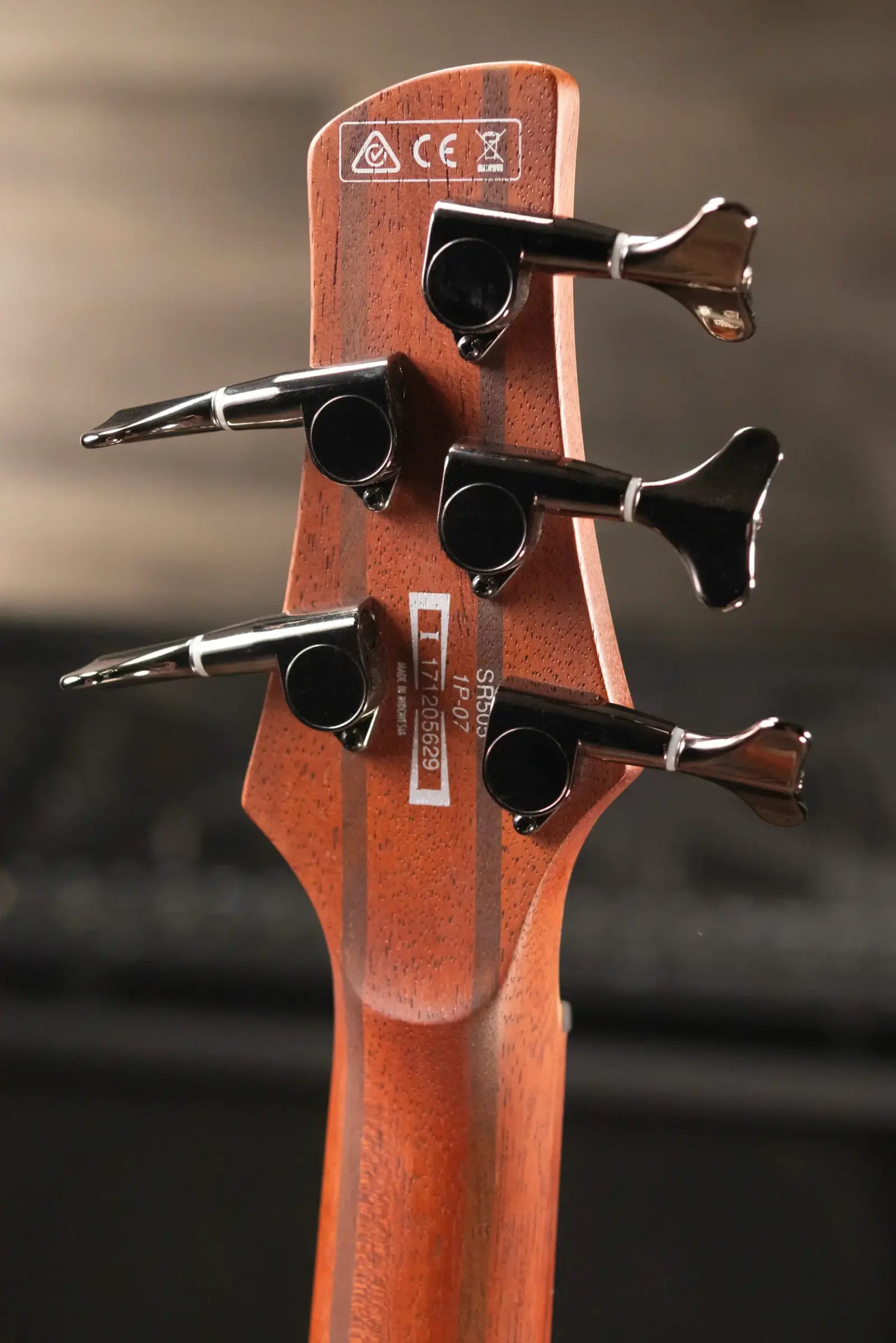 Ibanez SR505 5-String Bass Guitar - Brown Mahogany - Used