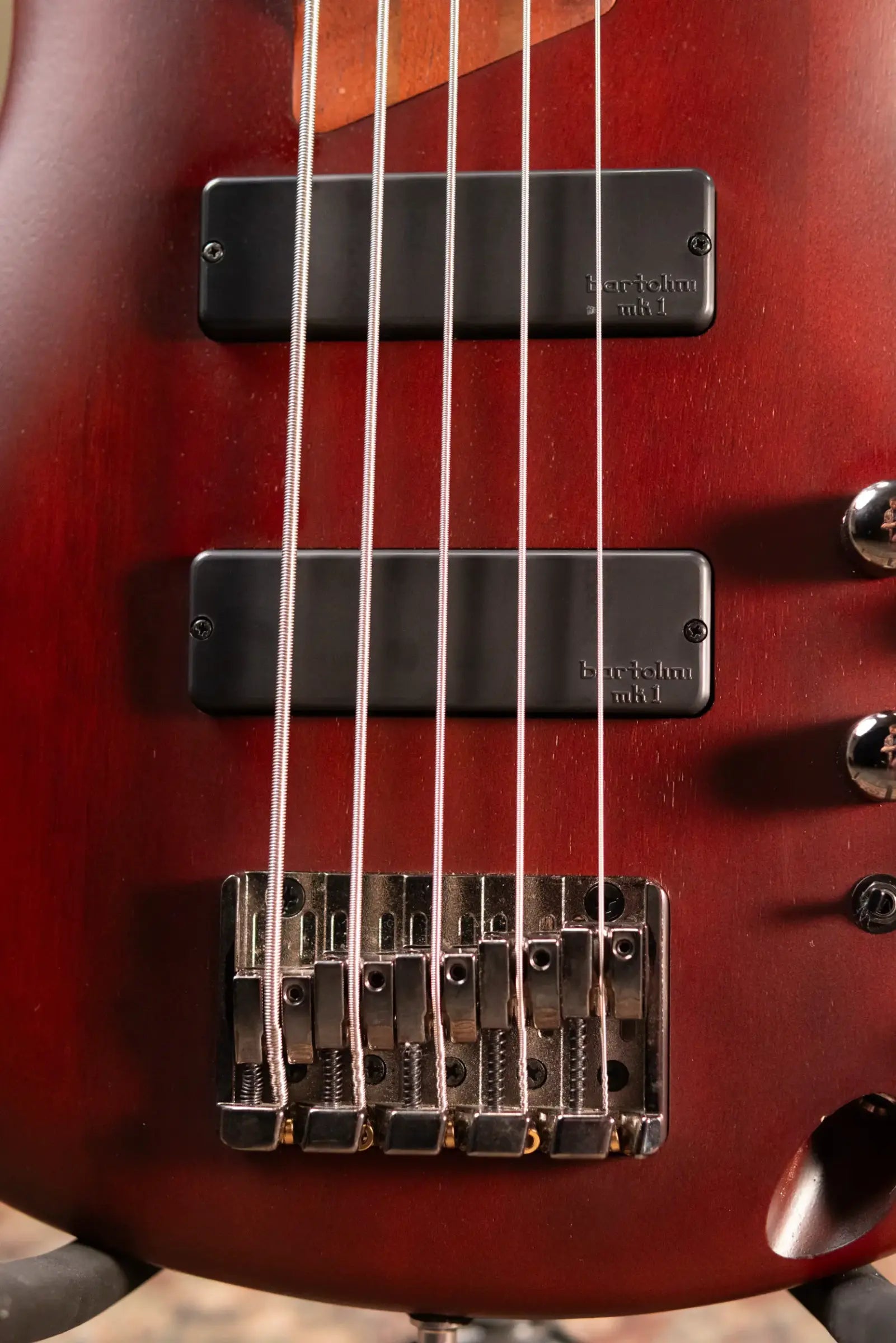 Ibanez SR505 5-String Bass Guitar - Brown Mahogany - Used