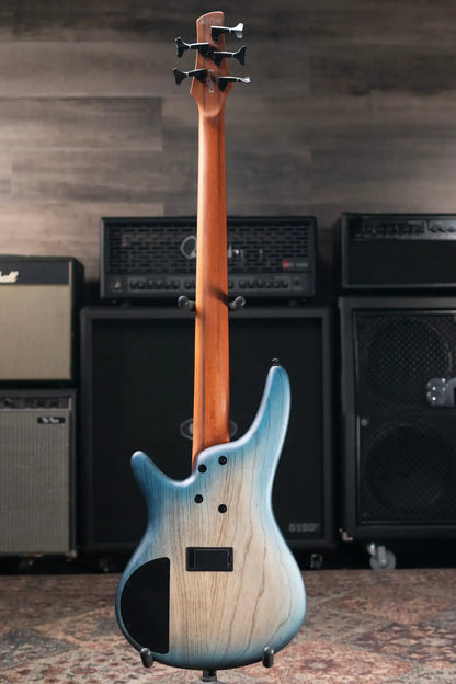 Ibanez SR605E 5-String Electric Bass - Cosmic Blue Starburst Flat