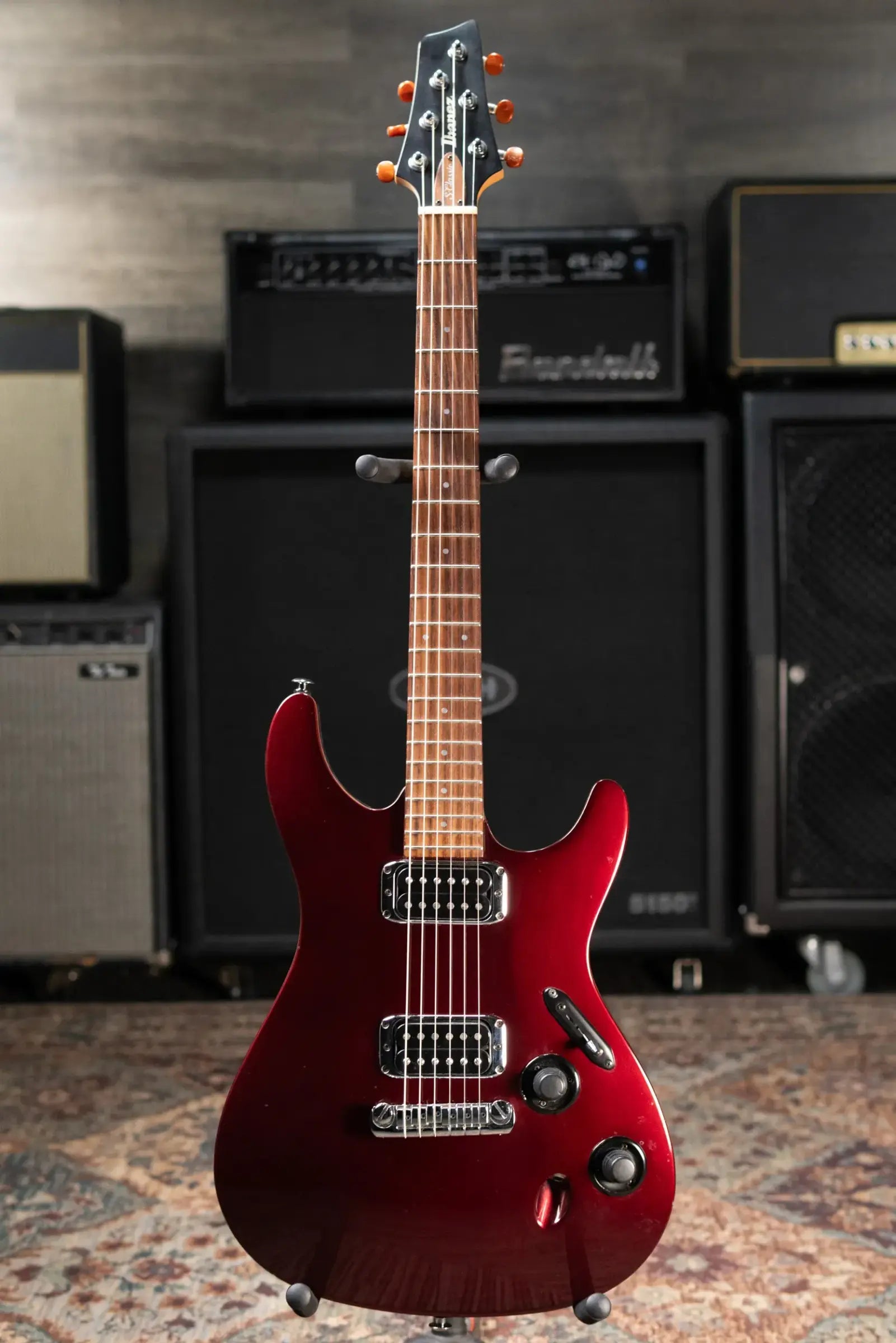 Ibanez S-Classic MIJ Electric Guitar - Black Cherry with Gig Bag - Used