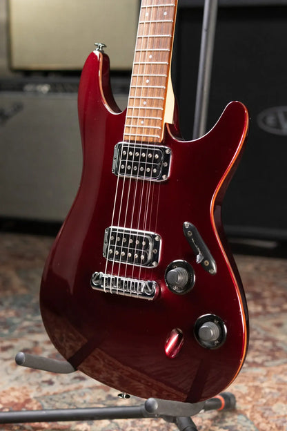 Ibanez S-Classic MIJ Electric Guitar - Black Cherry with Gig Bag - Used