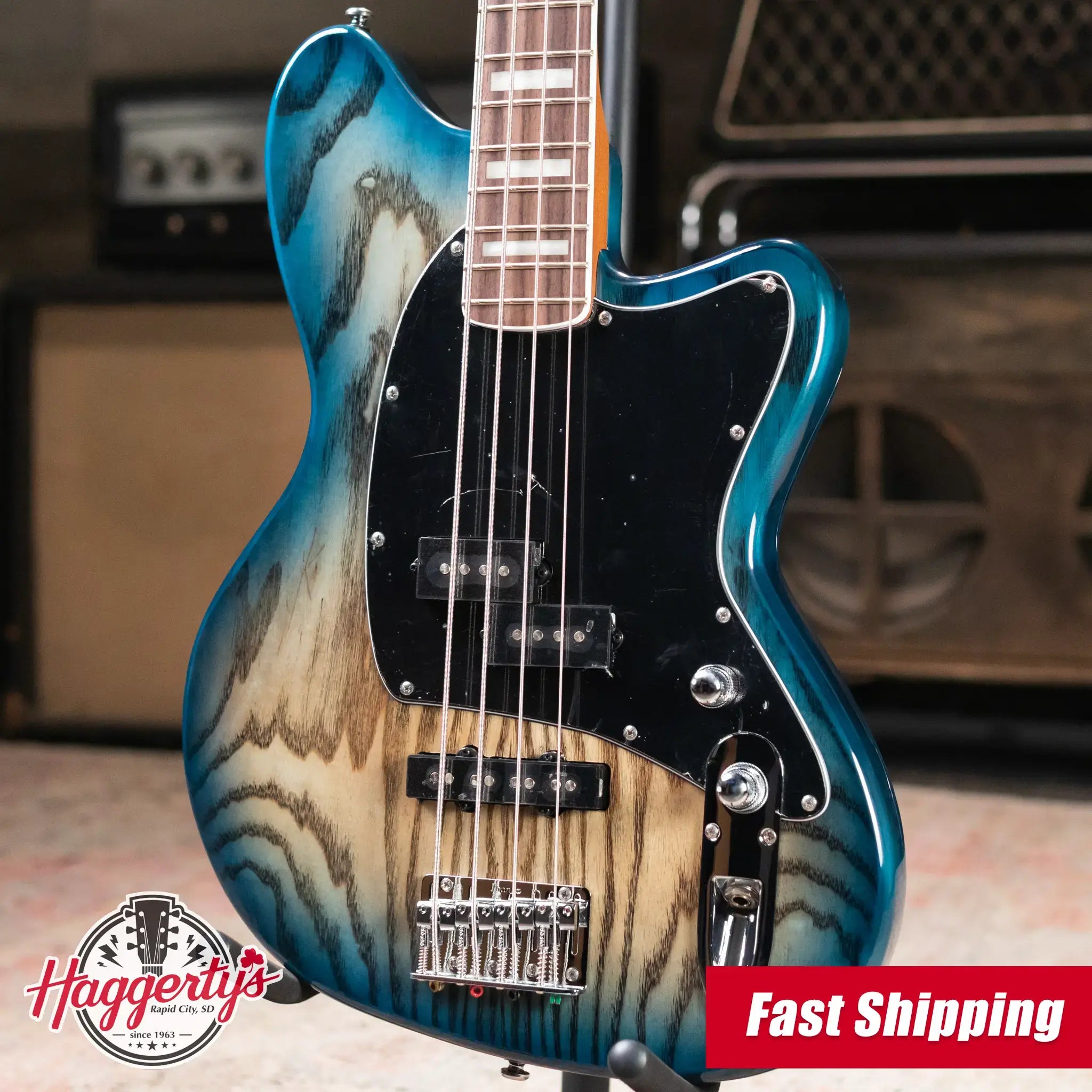 Ibanez TMB400TACBS Talman Standard Electric Bass - Cosmic Blue Starburst