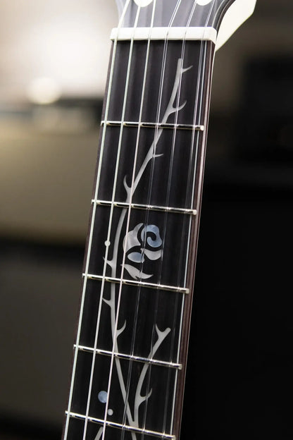 Ibanez TOD100FMN Tim Henson Signature Nylon Electric Guitar - Toasted Marshmallow Matte with Gig Bag