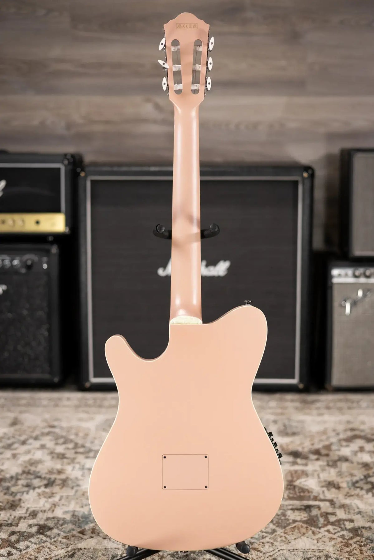 Ibanez TOD10N Tim Henson Signature Nylon Acoustic/Electric Guitar - Pearl Pink Flat