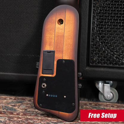 Ibanez UB804MOB Upright 4-String Bass - Mahogany Oil Burst with Gig Bag