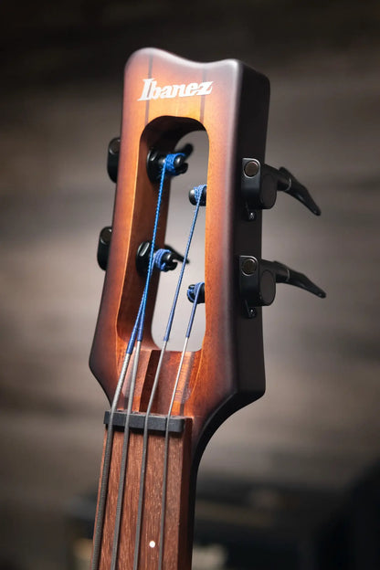 Ibanez UB804MOB Upright 4-String Bass - Mahogany Oil Burst with Gig Bag