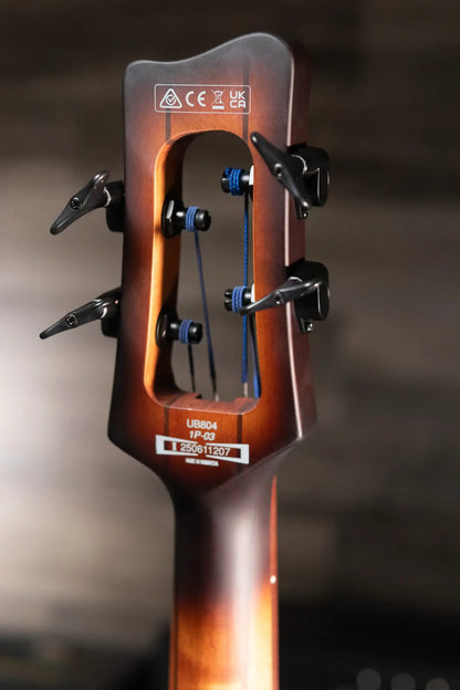 Ibanez UB804MOB Upright 4-String Bass - Mahogany Oil Burst with Gig Bag