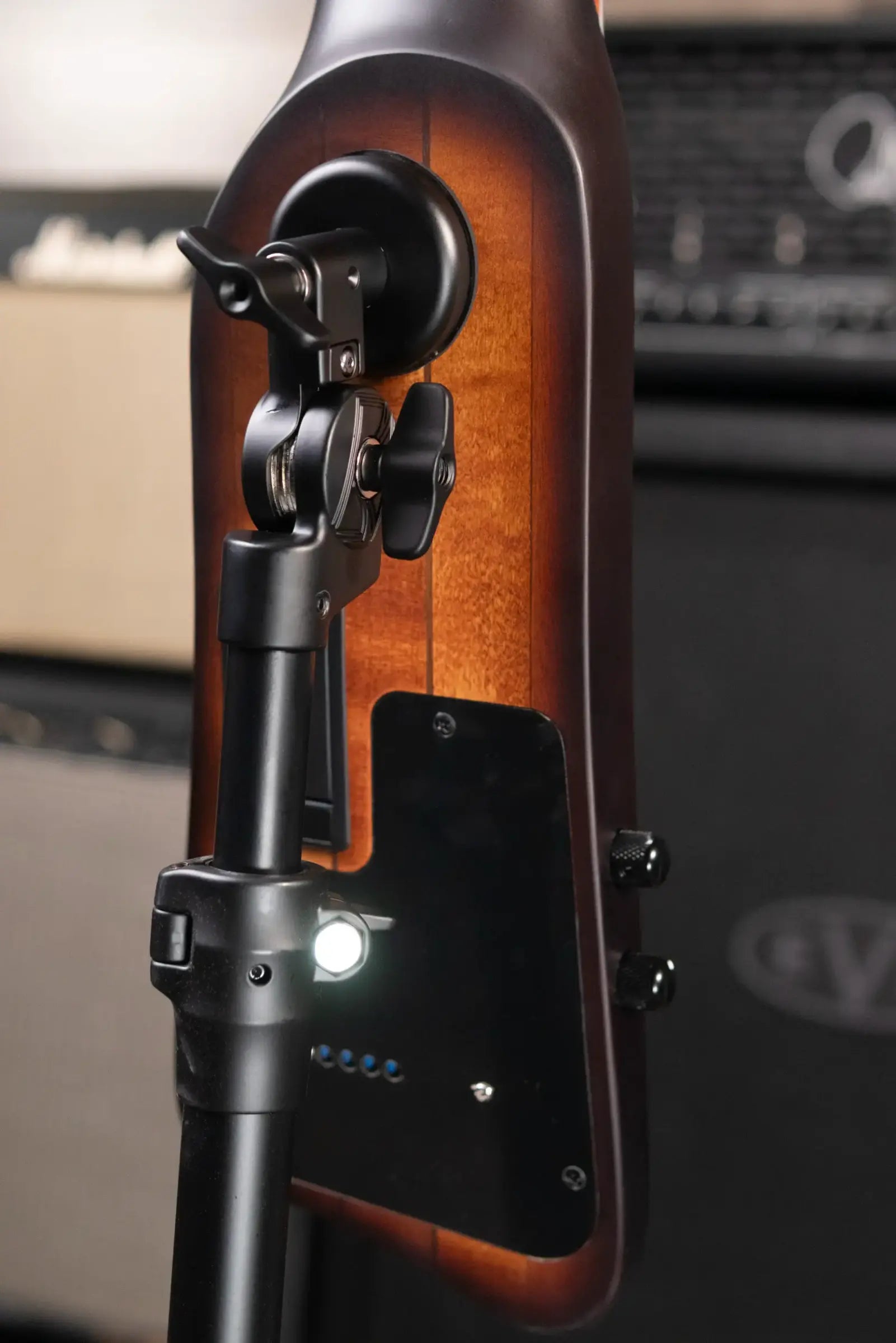 Ibanez UB804MOB Upright 4-String Bass - Mahogany Oil Burst with Gig Bag