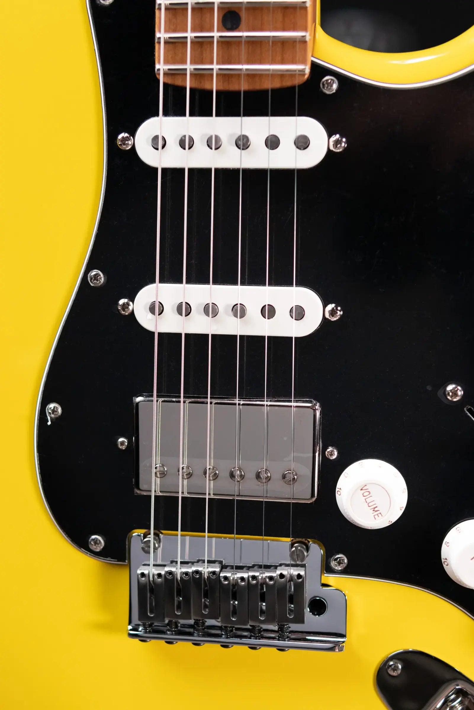 Fender Limited Edition American Ultra II HSS Stratocaster Electric Guitar - Graffiti Yellow with Hardshell Case