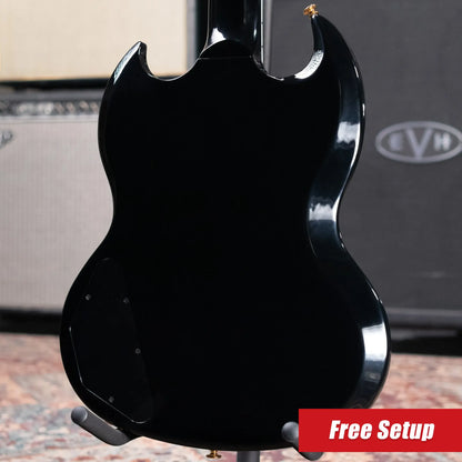 Gibson SG Supreme Electric Guitar - Ebony with Hardshell Case