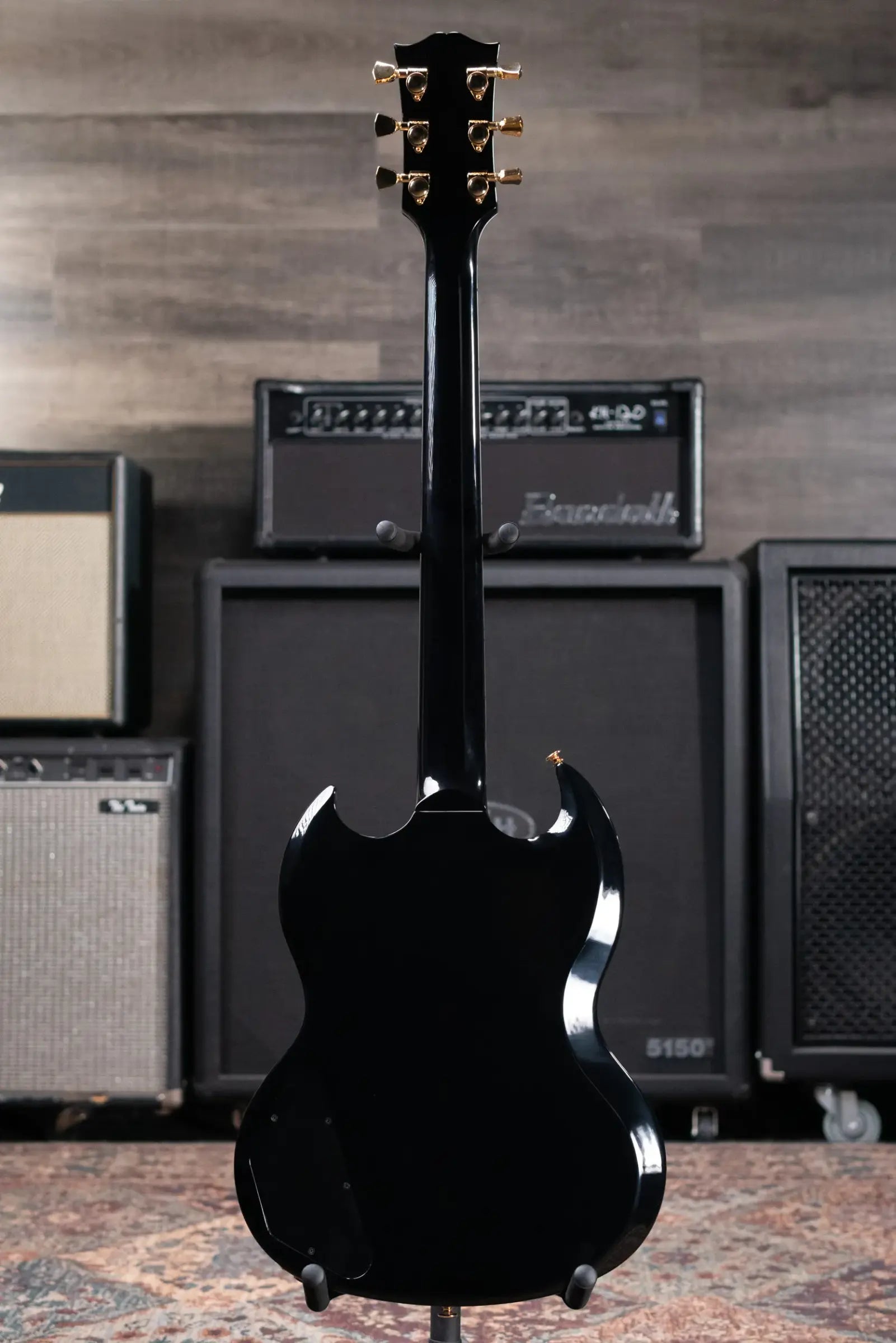 Gibson SG Supreme Electric Guitar - Ebony with Hardshell Case