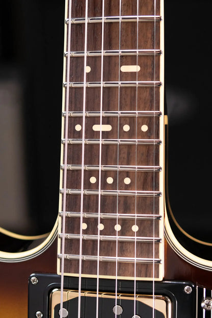 Duesenberg Alliance Series Joe Walsh Semi-Hollow Electric Guitar - Goldburst with Hardshell Case