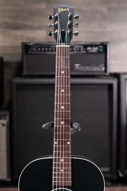 Gibson L-00 Special Parlor Acoustic/Electric Guitar - Ebony Satin with Gig Bag