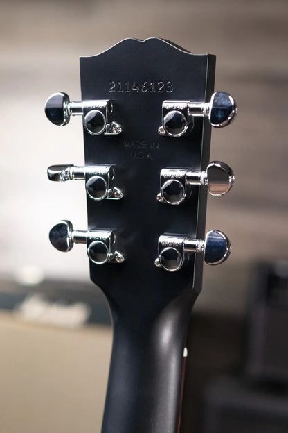Gibson L-00 Special Parlor Acoustic/Electric Guitar - Ebony Satin with Gig Bag