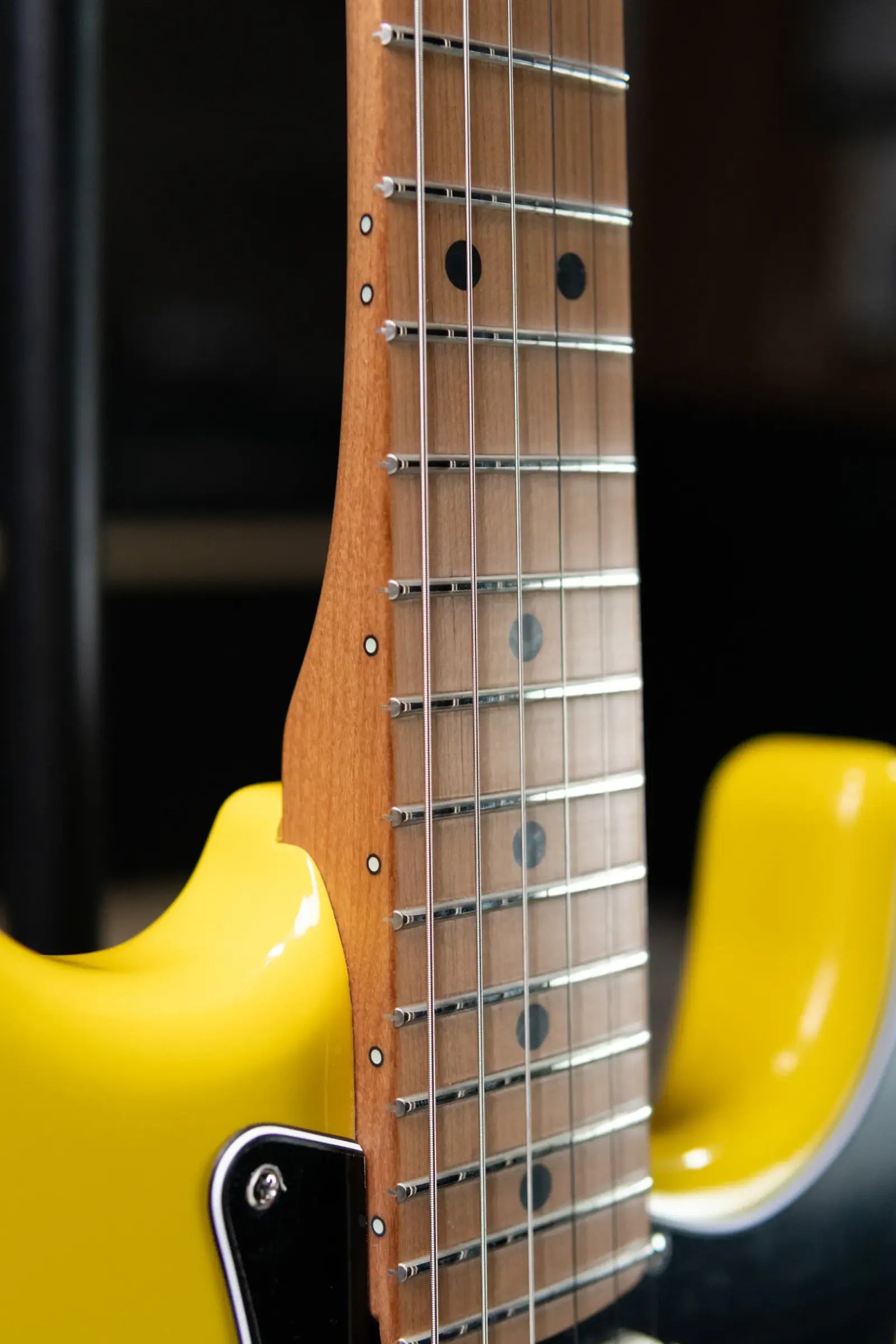 Fender Limited Edition American Ultra II Stratocaster HSS Electric Guitar - Graffiti Yellow with Hardshell Case