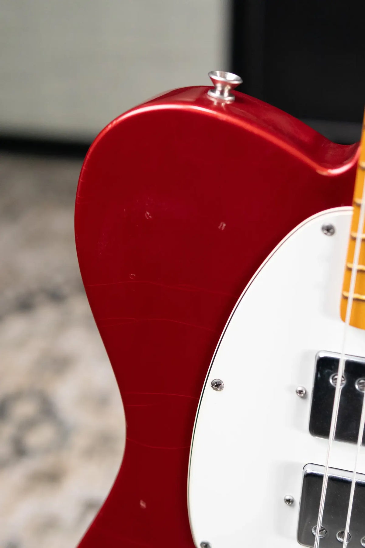 Fender Stories Collection Mike Campbell Red Dog Telecaster Electric Guitar - Red Dog Red with Hardshell Case - Used