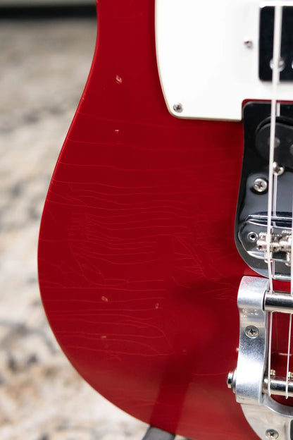 Fender Stories Collection Mike Campbell Red Dog Telecaster Electric Guitar - Red Dog Red with Hardshell Case - Used