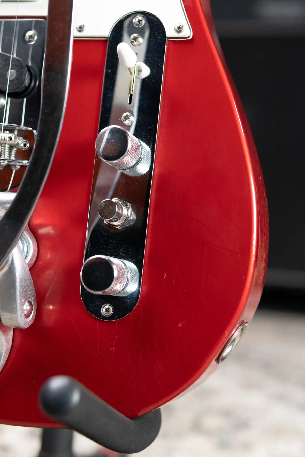 Fender Stories Collection Mike Campbell Red Dog Telecaster Electric Guitar - Red Dog Red with Hardshell Case - Used