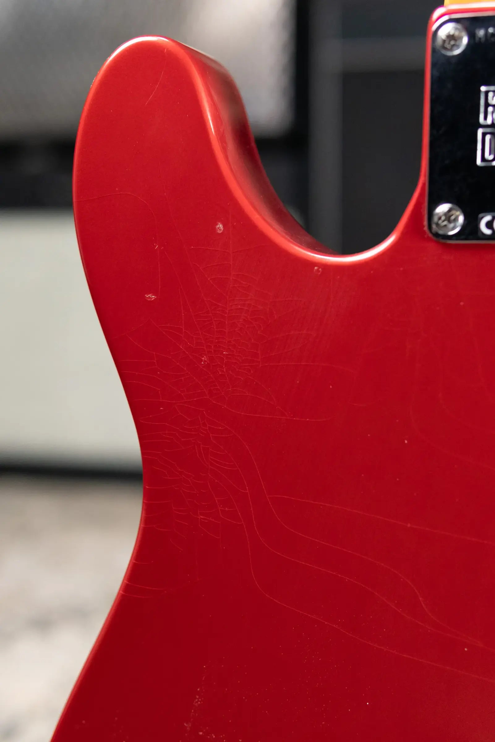 Fender Stories Collection Mike Campbell Red Dog Telecaster Electric Guitar - Red Dog Red with Hardshell Case - Used