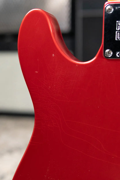 Fender Stories Collection Mike Campbell Red Dog Telecaster Electric Guitar - Red Dog Red with Hardshell Case - Used