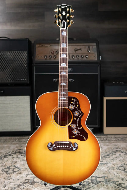 Gibson SJ-200 60s Original Acoustic/Electric Guitar - Vintage Sunburst with Hardshell Case
