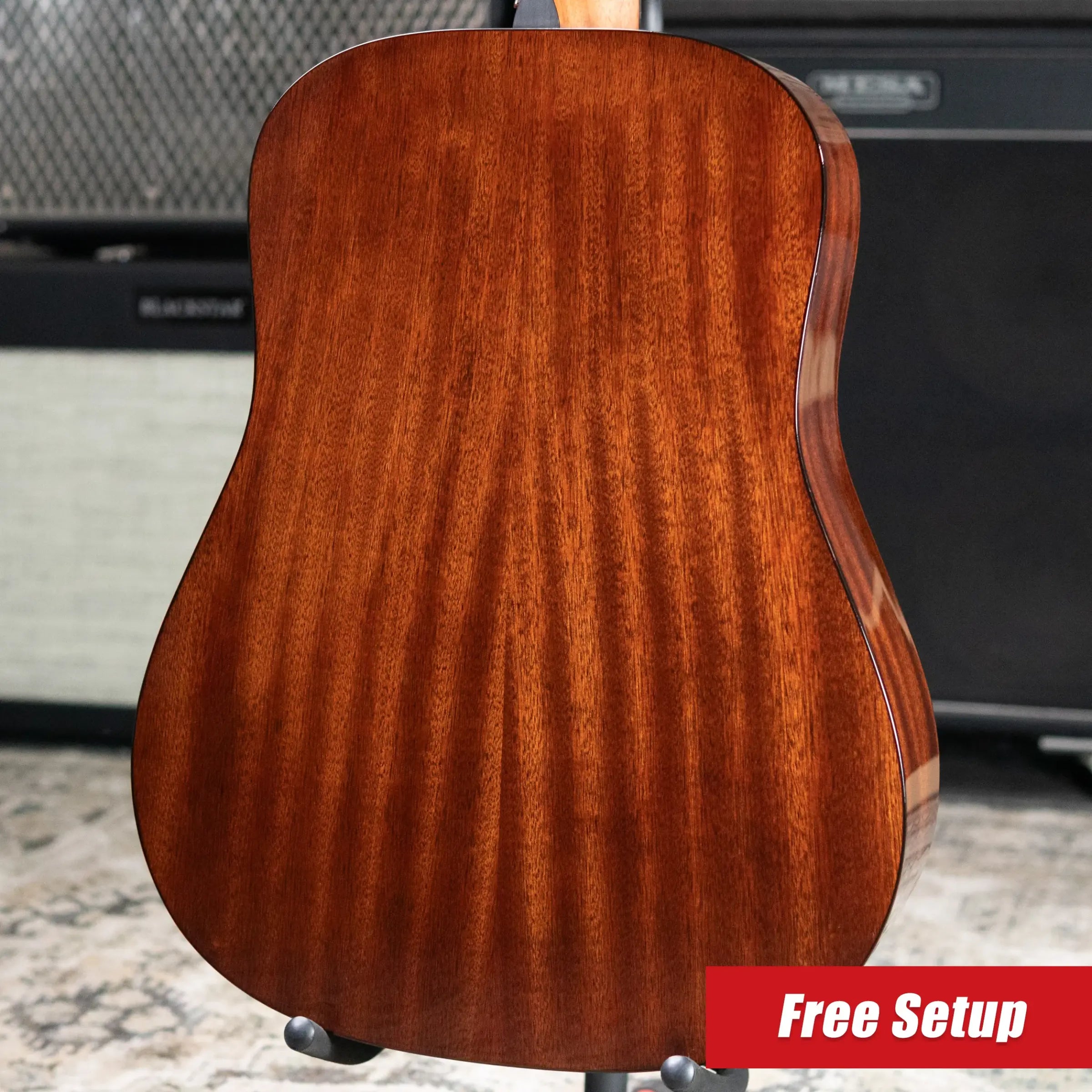 Martin D-12E Retro Dreadnought Acoustic/Electric Guitar - Spruce/Sapele with Gig Bag