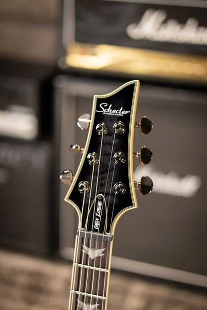 Schecter Omen Extreme-6 Electric Guitar - See Thru Black