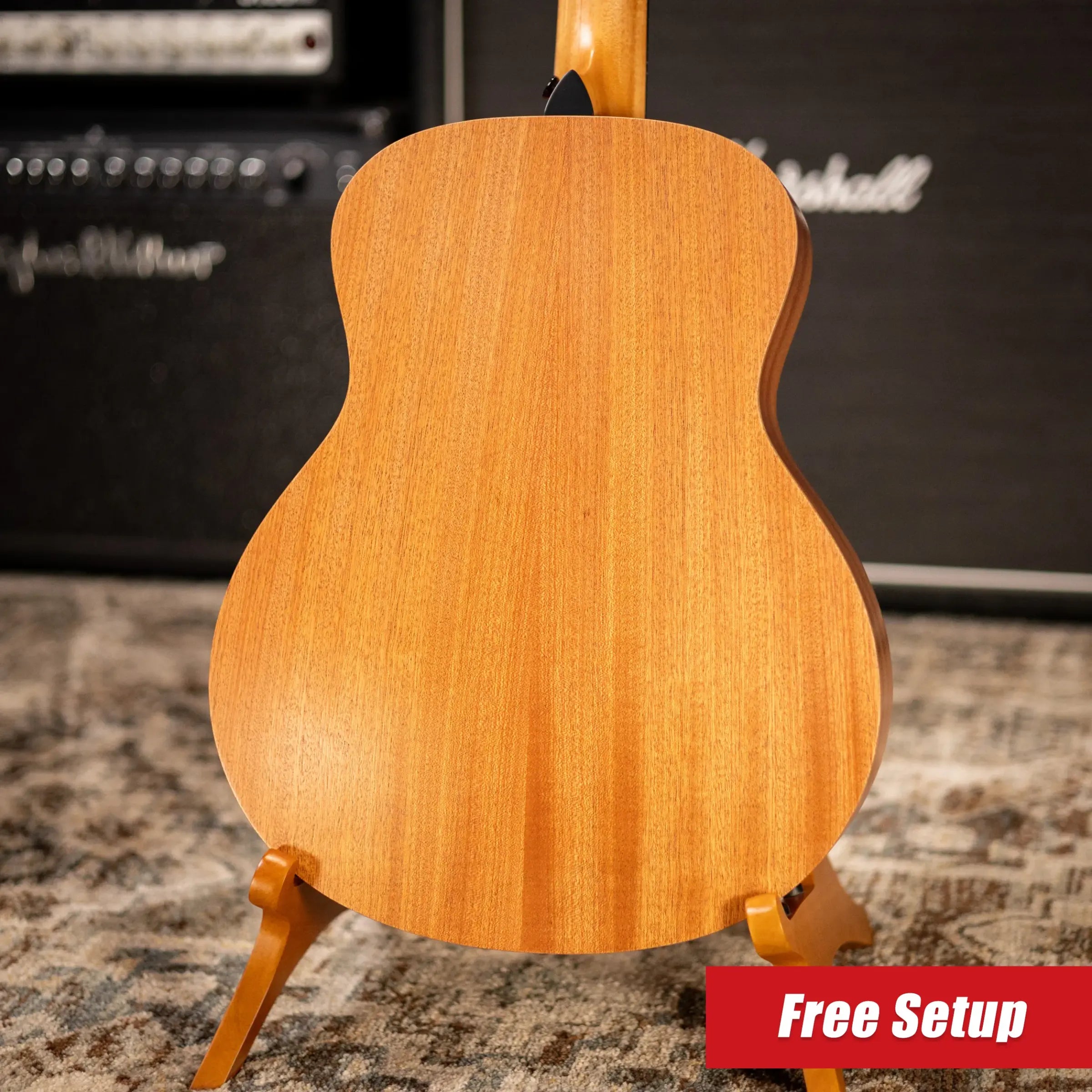 Taylor GS Mini Sapele Acoustic Guitar with Tan Structured Gig Bag