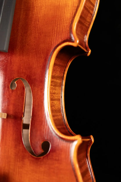 Scott Cao STV-850 Cremonese 1715 Strad 1-Piece Back Violin - 4/4