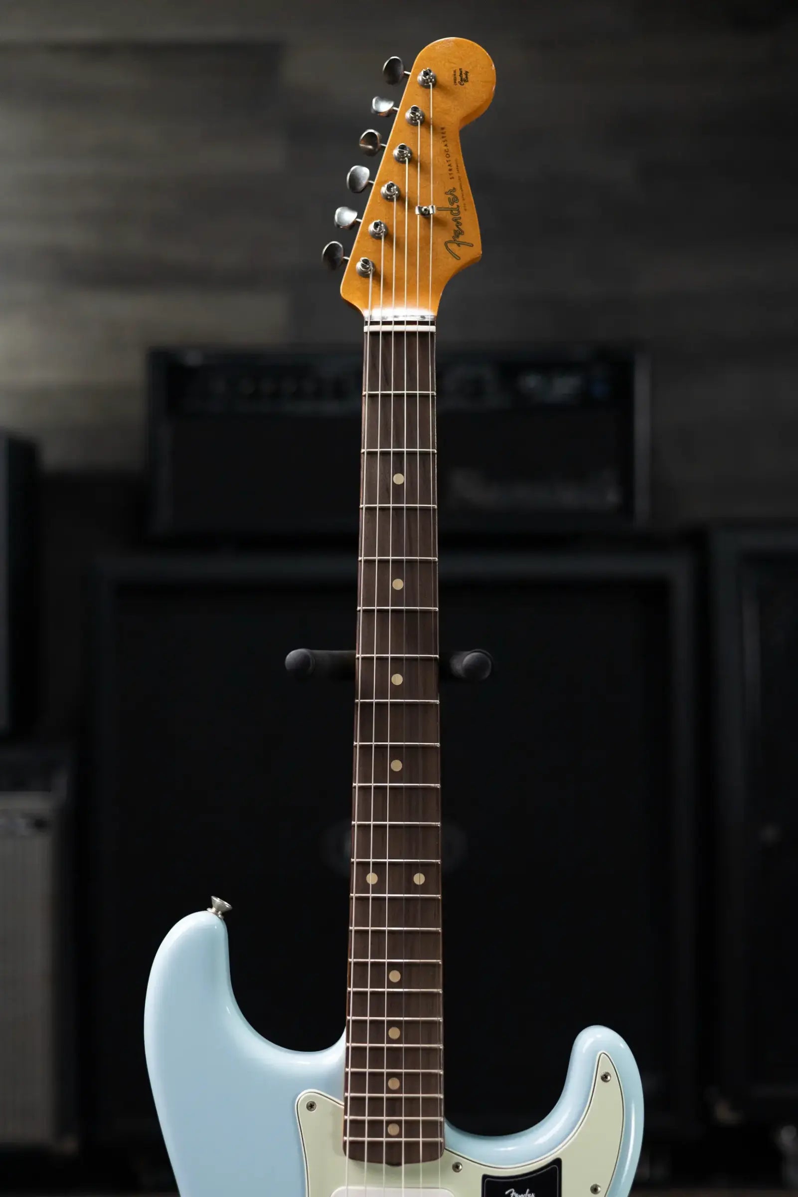 Fender Limited Edition Vintera II Road Worn '60s Stratocaster Electric Guitar - Sonic Blue with Hardshell Case