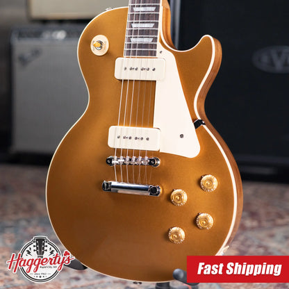 Gibson Les Paul Standard '50s P-90 Electric Guitar - Gold Top with Hardshell Case