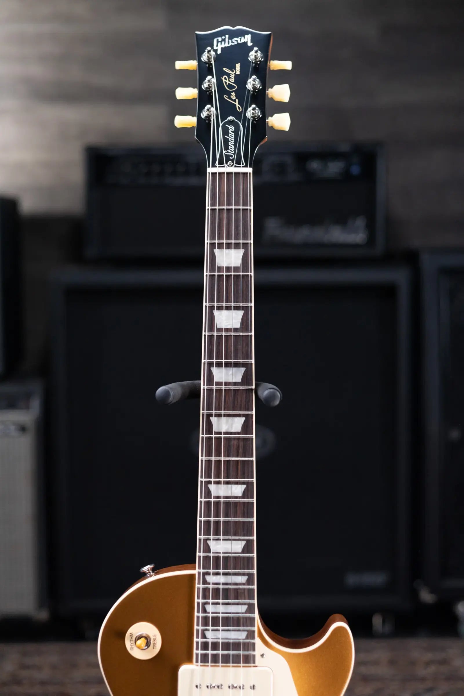 Gibson Les Paul Standard '50s P-90 Electric Guitar - Gold Top with Hardshell Case