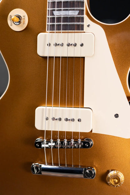 Gibson Les Paul Standard '50s P-90 Electric Guitar - Gold Top with Hardshell Case