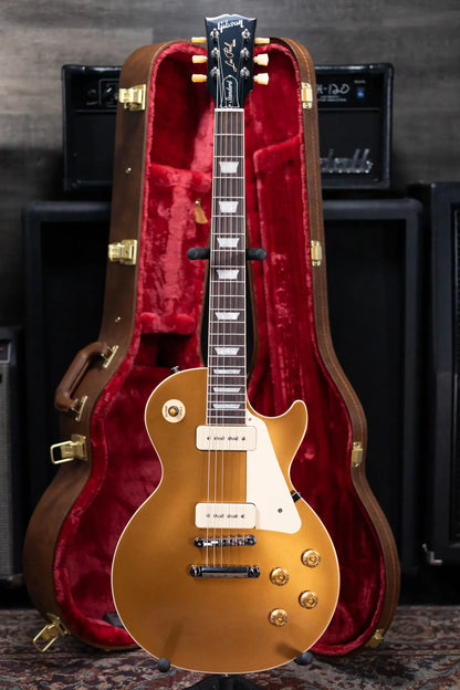 Gibson Les Paul Standard '50s P-90 Electric Guitar - Gold Top with Hardshell Case