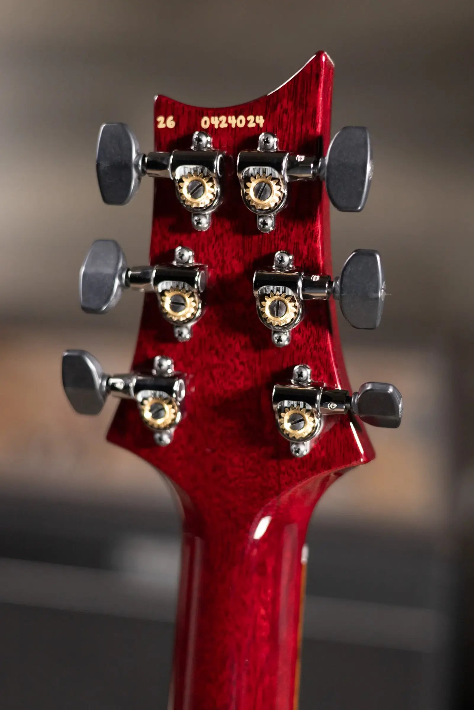 PRS Limited Edition Flame Mango Top Special Semi-Hollow Electric Guitar - Charcoal Purple Burst with Hardshell Case