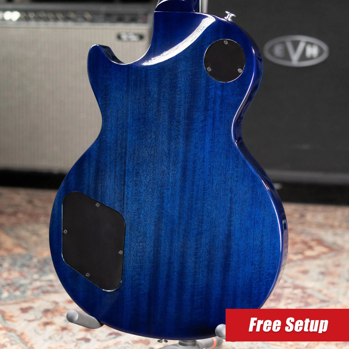 Gibson Les Paul Studio Session Electric Guitar - Cobalt Burst with Gig Bag