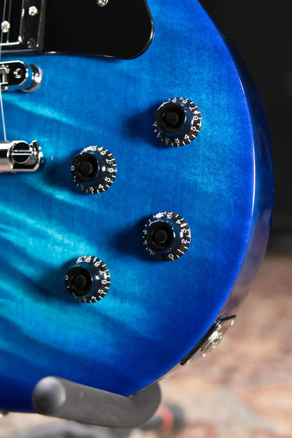 Gibson Les Paul Studio Session Electric Guitar - Cobalt Burst with Gig Bag