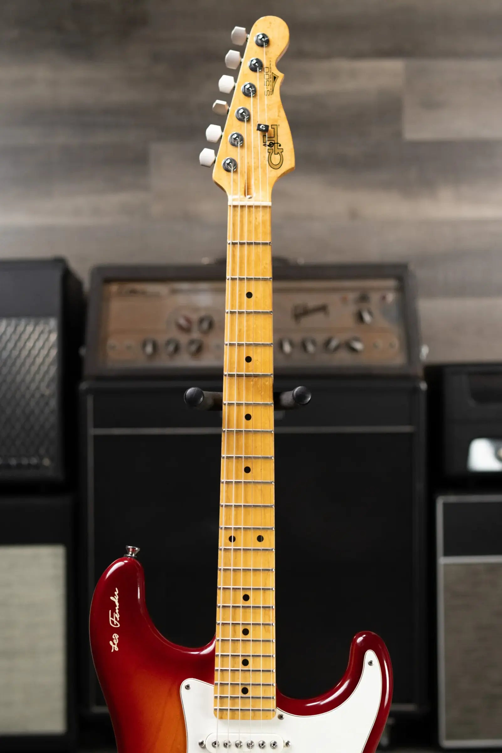 G&L S-500 USA Leo Fender Signature Electric Guitar - Cherry Burst - Used