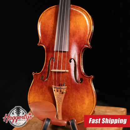 Maple Leaf Strings Craftsman Collection Chaconne Carved Fittings Violin - 4/4 Size