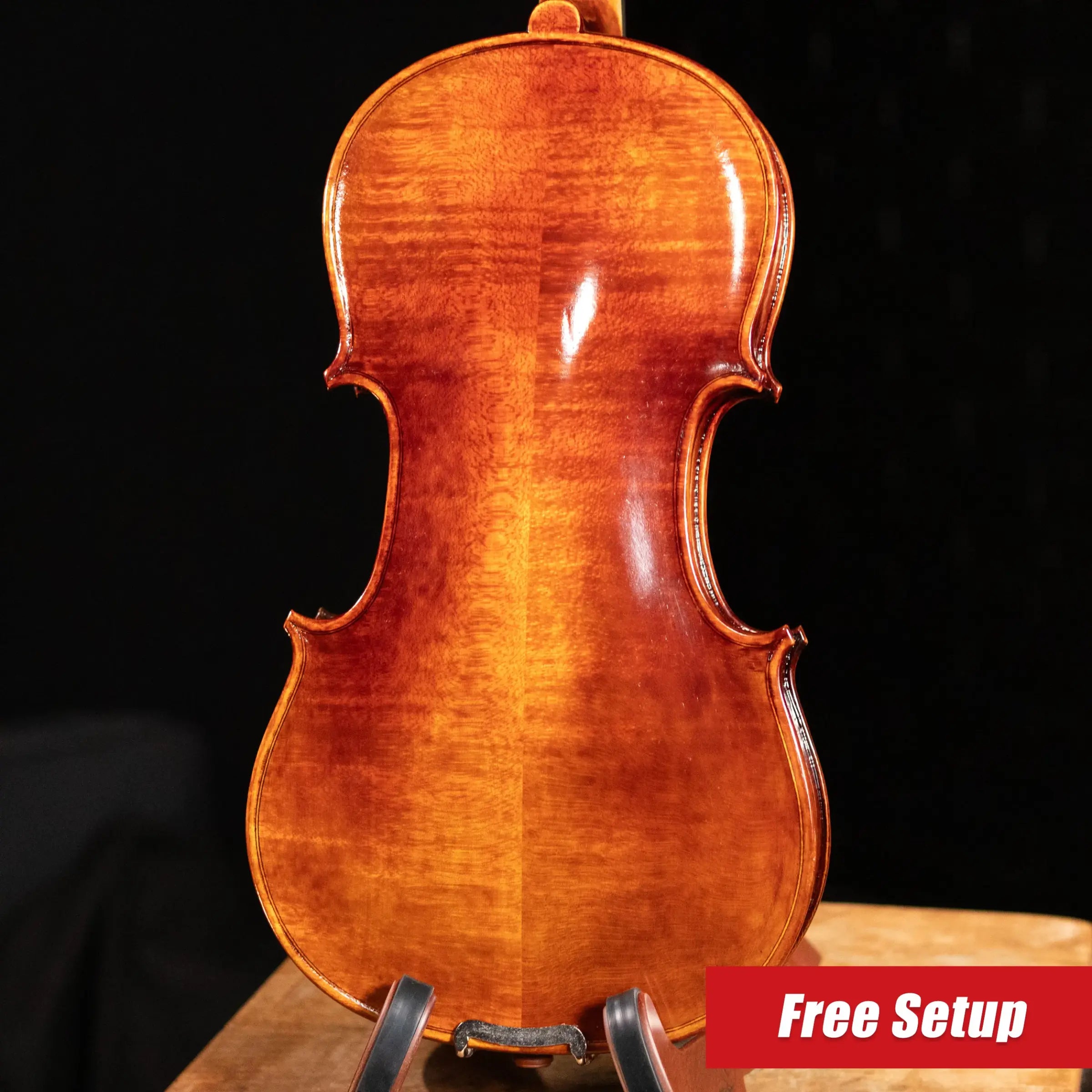 Maple Leaf Strings Craftsman Collection Chaconne Carved Fittings Violin - 4/4 Size