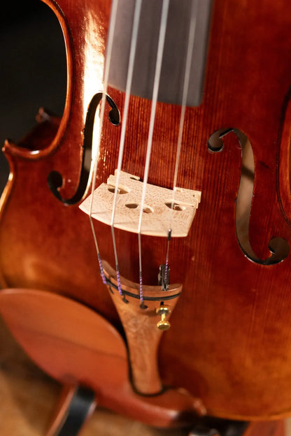 Maple Leaf Strings Craftsman Collection Chaconne Carved Fittings Violin - 4/4 Size