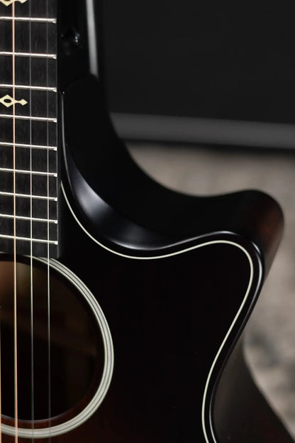 Taylor Next Generation Builders Edition 324ce Grand Auditorium Acoustic/Electric Guitar - Kona Burst with Hardshell Case