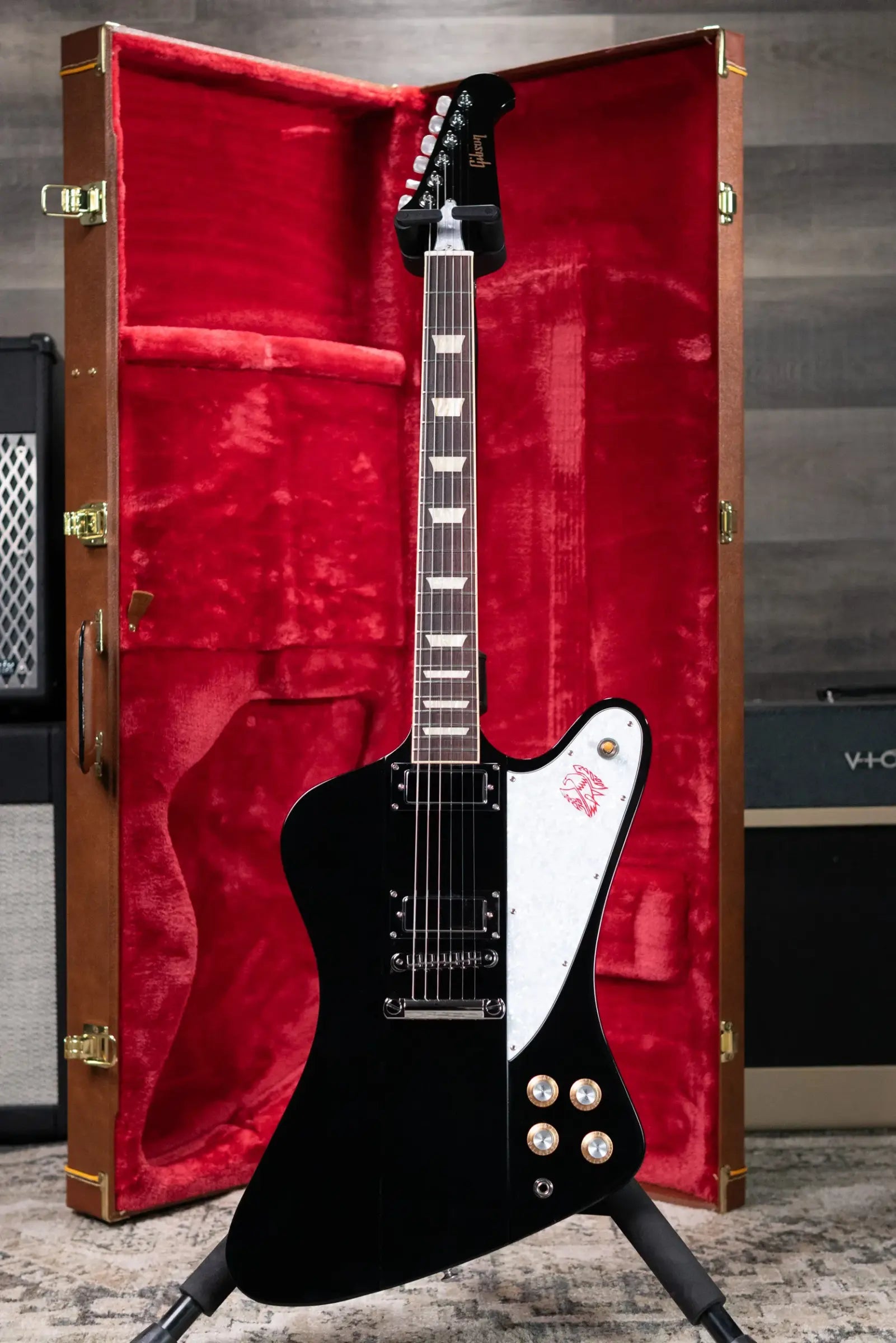Gibson Firebird Platypus Electric Guitar - Ebony with Hardshell Case - Used