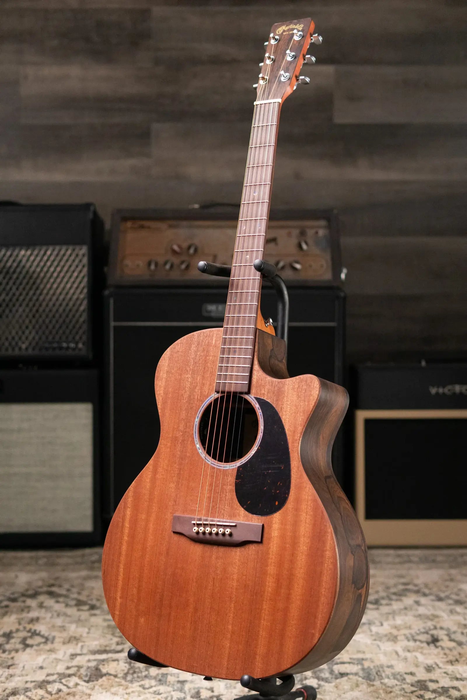 Martin GPC-X2E Ziricote Grand Performance Acoustic/Electric Guitar with Softshell Gig Bag