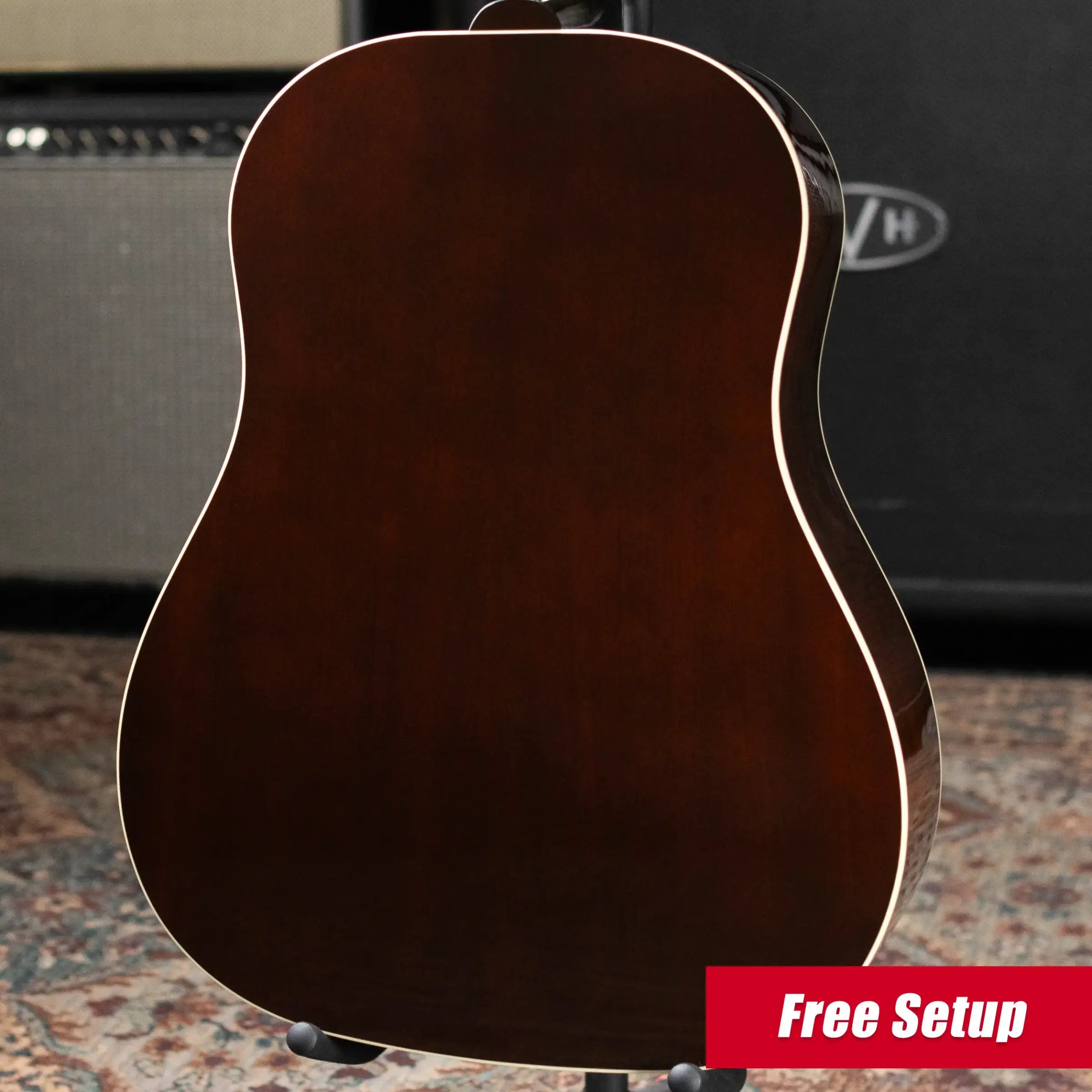 Gibson J-45 Standard 12-String Acoustic/Electric Guitar - Vintage Sunburst with Hardshell Case